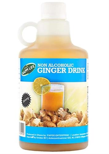 HAPPI LIFE GINGER DRINK - BEVANDA ANALCOLICA 12x500ml *