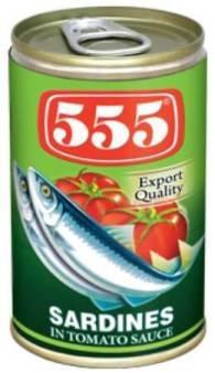 555 SARDINES - ALACCE IN SALSA DI POMODORO 50x155g *