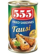 555 FRIED SARDINES TAUSI - ALACCE FRITTE IN SALSA 50x155g *