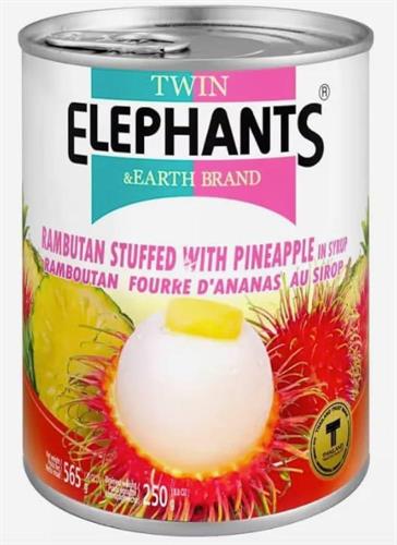TWALELEPHANTS RAMBUTAN ALSYRUP - RAMBUTAN ALSCIROPPO 24x565g