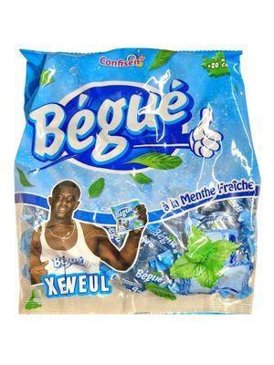 BEGUE MENTHE - CARAMELLE GUSTO MENTA 12x400g