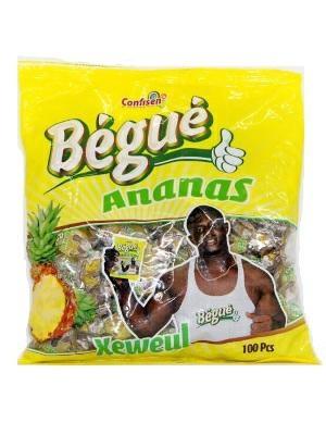 BEGUE PINEAPPLE - CARAMELLE GUSTO ANANAS 12x400g