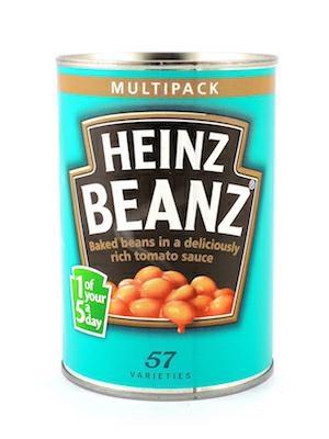 HEINZ BAKED BEANZ - FAGIOLI ALSALSA DI TOMATO 24x415g ---