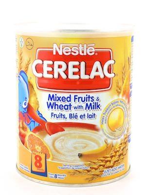 CERELAC MIXED FRUITS & WHEAT - CEREALI SOLUBILI 24x400g (8M) ---