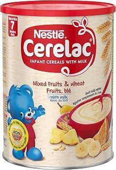 CERELAC MIXED FRUITS & WHEAT - CEREALI SOLUBILI 12x1kg (8M) ---