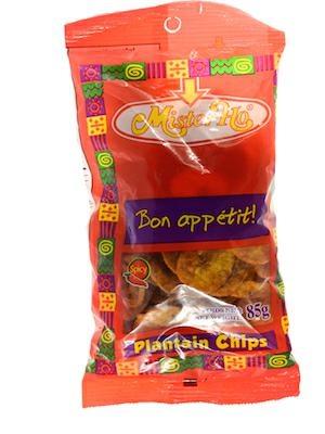 MR HO PLANTAINCHIPS SPICY - PLANTAIN CHIPS 28x85g