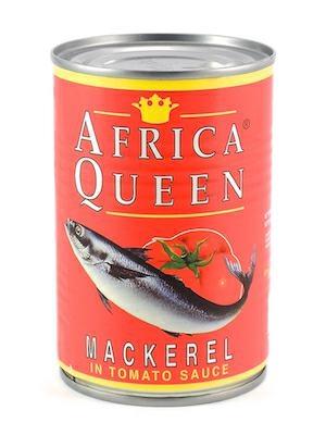 AFRICA QUEEN MACKEREL TOMATO - SGOMBRO AL POMODORO 24x425g