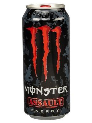MONSTER ENERGY DRINK - ASSAULT 12x500ml