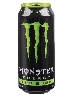MONSTER ENERGY DRINK - ZERO SUGAR (BLACK & GREEN) 12/24x500ml