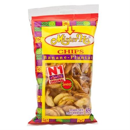 MR HO PLANTAINCHIPS SWEET - PLANTAIN CHIPS 28x85g