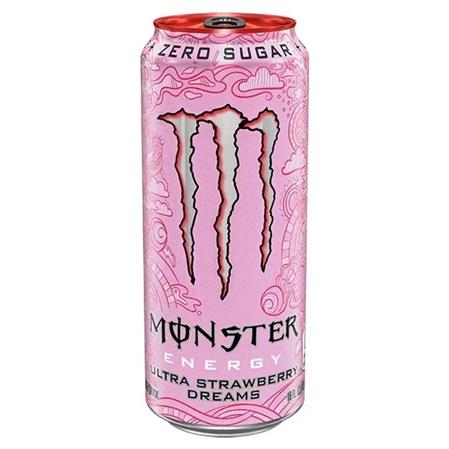 MONSTER ENERGY DRINK - ULTRA STRAWBERRY DREAMS 24x500ml