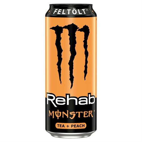 MONSTER ENERGY DRINK - REHAB TEA+PEACH 12x500ml