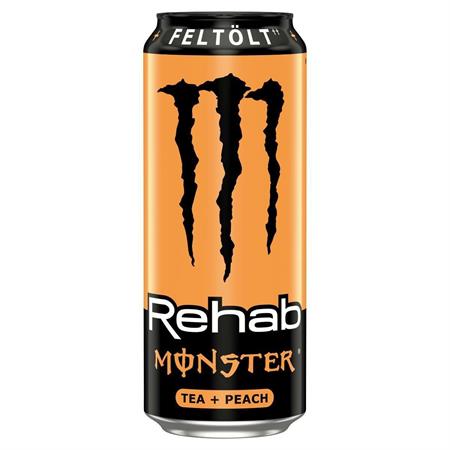 MONSTER ENERGY DRINK - REHAB TEA+PEACH 12x500ml