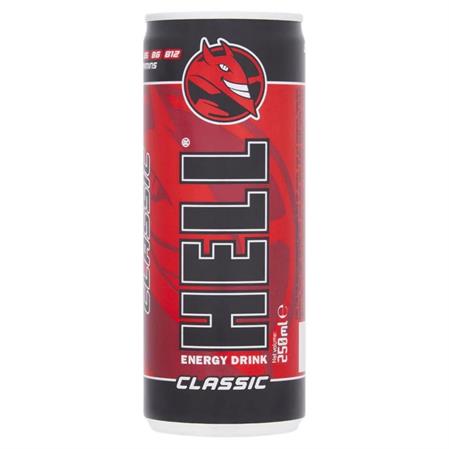 HELL CLASSIC ENERGY DRINK 24x250ml