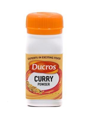 DUCROS CURRY POWDER (12x)12x25g