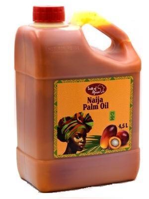 TASTE OF AFRICA NAIJA OLIO DI PALMA 4x4,5L*