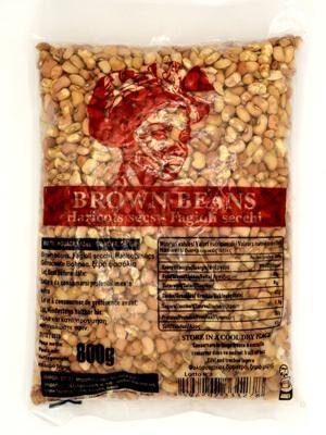 TASTE OF AFRICA BROWN BEANS (TOGO) 14x800g