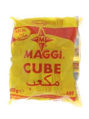 MAGGI CUBE - CONDIMENTO IN D(100pz) (COSTA D'AVORIO) 25x400g (AE)