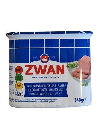 ZWAN LUNCHEON MEAT BEEF FLAVOUR - CARNE IN SCATOLA 12x340g