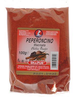 SHAPUR PEPERONCINO MACINATO 25x100g