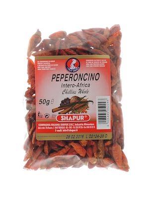 SHAPUR PEPERONCINO INTERO 60x50g
