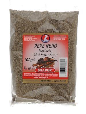 SHAPUR PEPE NERO MACINATO 25x100g