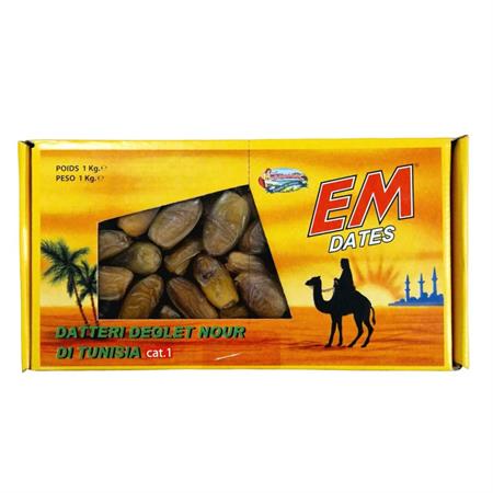 DATTERI DEGLET NOUR TUNISIA NATURALI 12x1kg