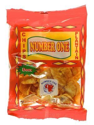 NUMBER ONE PLANTAINCHIPS DOLCE - PLANTAIN CHIPS 20x85g *