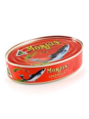 MORJON SARDINELLA TOMATEN - ALACCE IN SALSA POMODORO 24x215g
