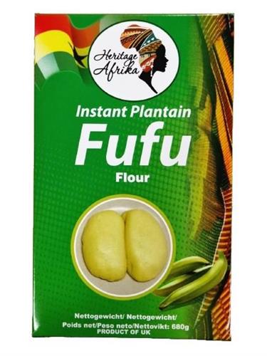 HERITAGE AFRICA FUFU PLANTAIN- FUFU DI PLATANO 12x680g