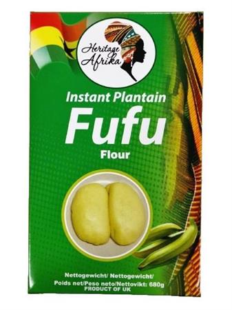 HERITAGE AFRICA FUFU PLANTAIN- FUFU DI PLATANO 12x680g