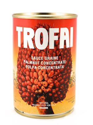 TROFAI PALMNUT SAUCE - CREMA DI FRUTTI DI PALMA 24x400g