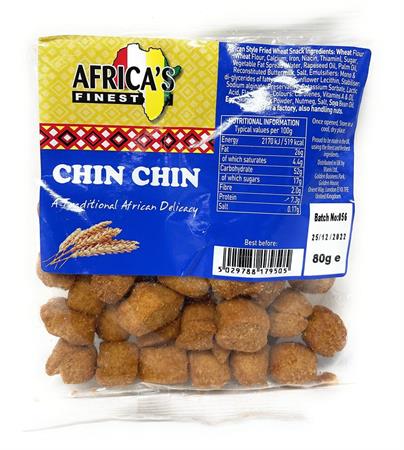 AFRICA'S FINEST CHIN CHIN - SNACK FRITTO 12x80g