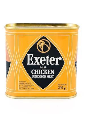 EXETER CHICKEN LUNCHEON - CARNE DI POLLO IN SCATOLA 24x340g