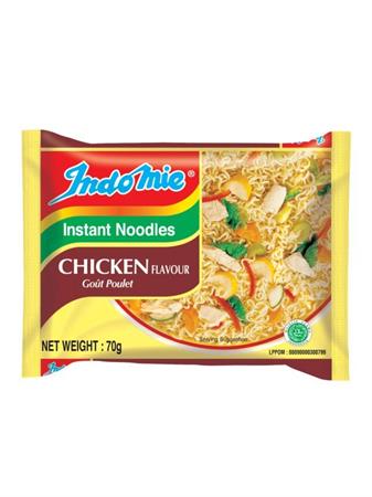 INDOMIE CHICKEN KAD - NOODLES ISTANTANEI (UE) 40x70g