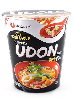 NONG SHIM CUP UDON - NOODLES ISTANTANEI CON EDULCOR. 12x62g*