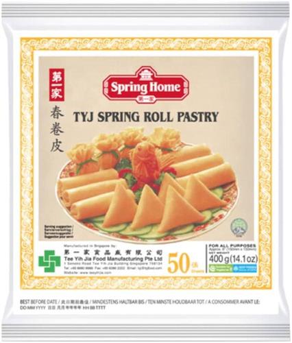 TYJ SPRING ROLL - SFOGLIE INVOLTINI 150mm (50pz) 40x400g *
