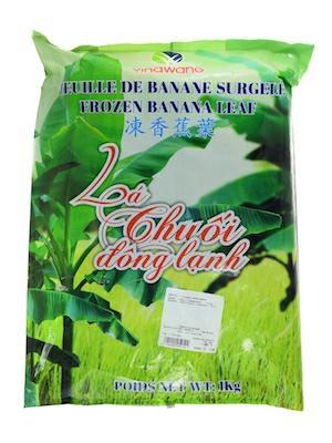 VINAWANG FROZEN BANANA LEAVES - FOGLIE DI BANANO CONG 12x1kg