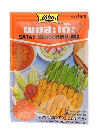 LOBO SATAY SEASON. MIX - CONDIMENTO IN POLVERE 12x100g