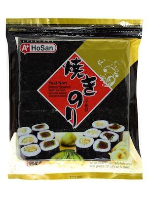 HOSAN ROASTED SEAWEED - ALGHE NORI SECCHE 40x22g (10FOGLI)