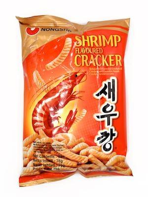 NONG SHIM SHRIMP CRACKER REG - SNACK AL GUSTO GAMBERETTI 20x75g*