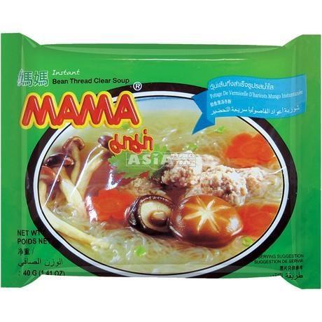 MAMA INSTANT NOODLES CLEAR SOUP BEAN THREAD 30x40g