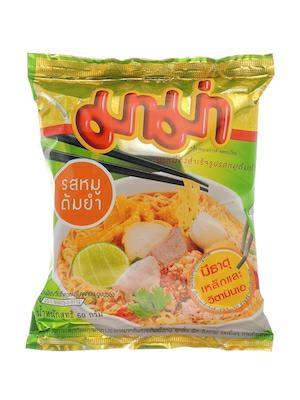 MAMA INSTANT NOODLES TOM YUM PORK 30x60g (FR/AE)