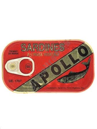 APOLLO SARDINE IN OLIO VEGETALE 50x125g