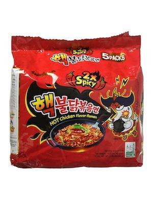 SAMYANG MULTIPACK HOT CHICKEN EXTRA HOT RED 2xSPICY 8x700g *