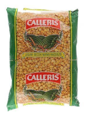 CALLERIS PISELLI GIALLI SPEZZATI 9x1kg