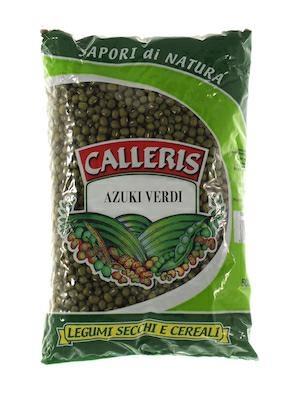 CALLERIS AZUKI VERDI - FAGIOLI MUNGO VERDI 12x500g