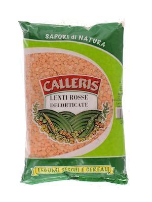 CALLERIS LENTICCHIE ROSSE DECORTICATE 12x500g