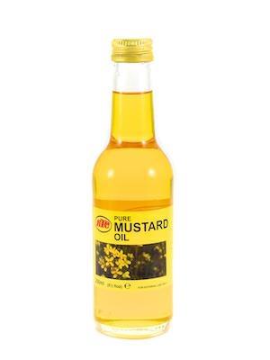 KTC MUSTARD OIL - OIL DI SEMI DI SENAPE 12x250ml