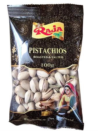 RAJA PISTACHIO ROASTED&SALTED - PISTACCHI TOSTATI 15x100g